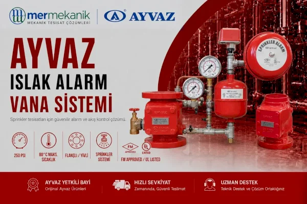 Islak Alarm Vana Seti
