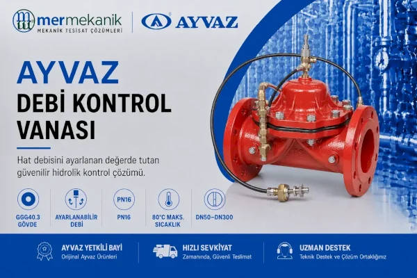 Ayvaz Debi Kontrol Vanası