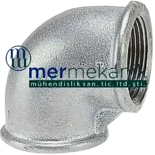 Galvaniz Dişli Dirsek